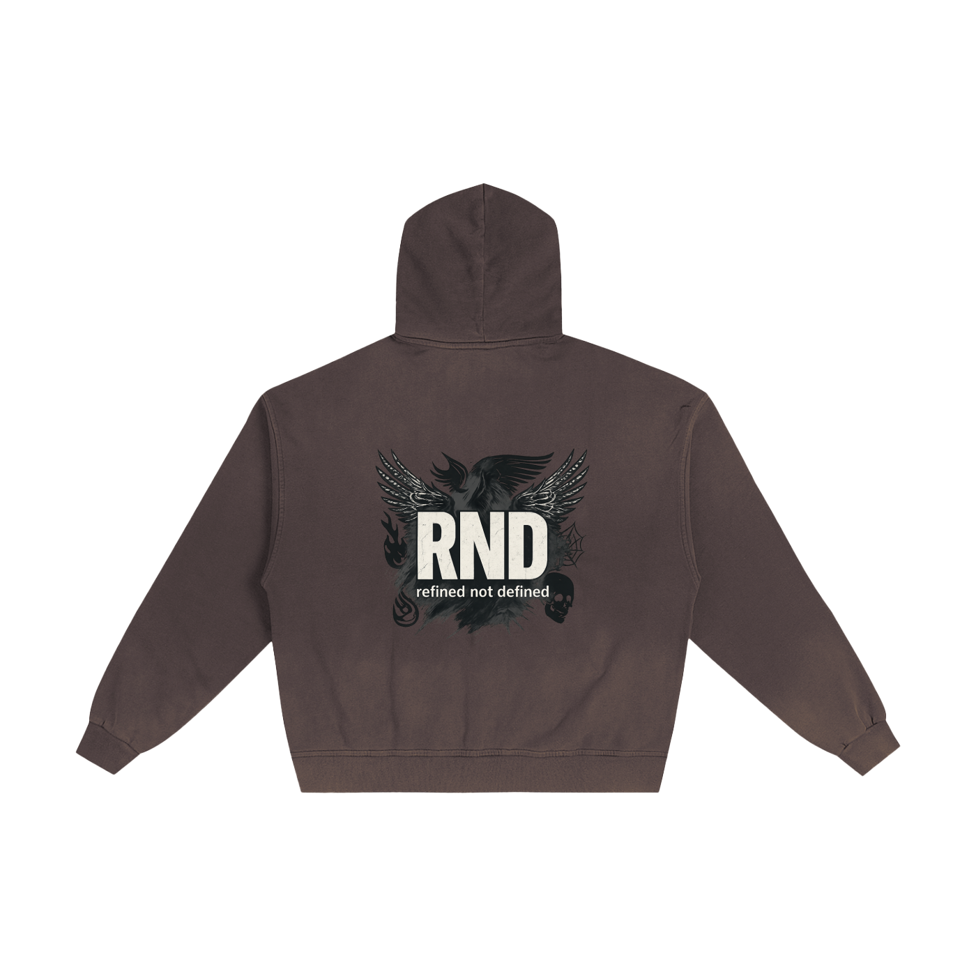 Hand-Frayed Sunfade Zip Hoodie