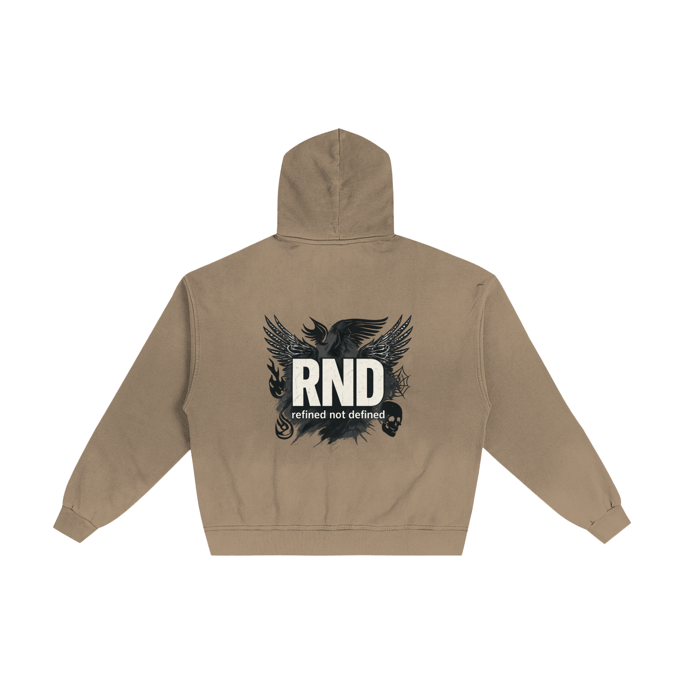 Hand-Frayed Sunfade Zip Hoodie